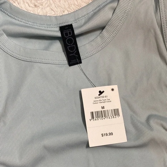 Cotton-On Women's Sky Blue Tank Top NWT - Picture 2 of 3